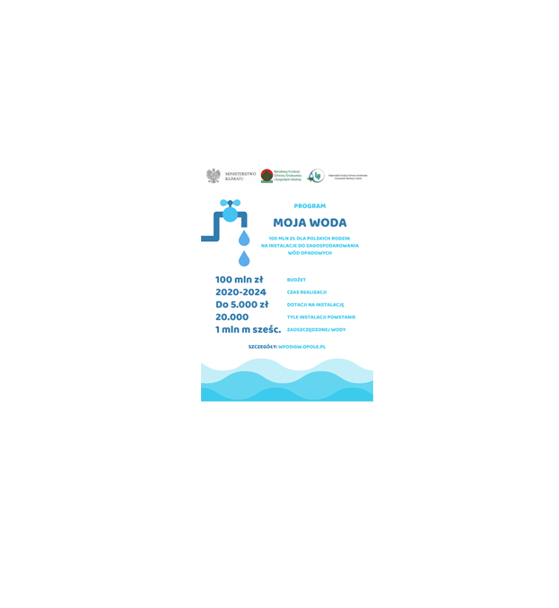 Plakat "Moja Woda"