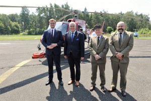 Zdjęcie Helikopter Prezes MFOŚiGW