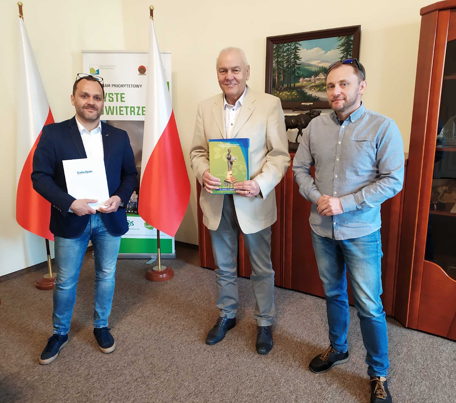 Zdjęcie Prezes w Radio Opole