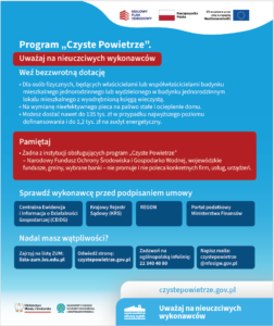 Uważaj na nieuczciwych wykonawców. Program „Czyste Powietrze”.